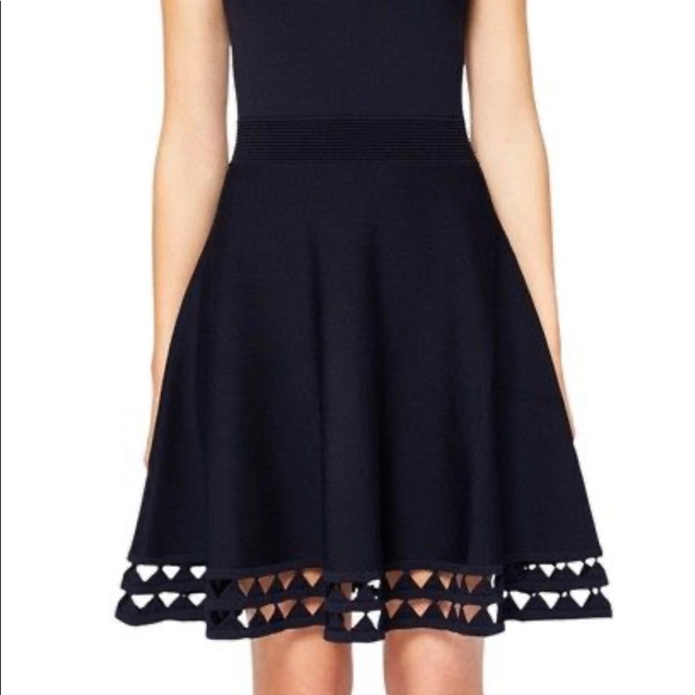 Ted baker blue navy dress knit ( limited edition)